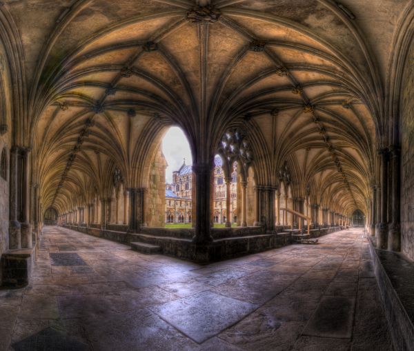 Norwich Cathedral. photoshop picture